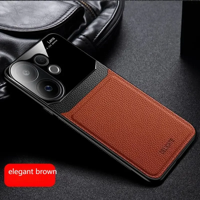 

Magnetic Car Phone Case for VIVO X200 FE 5G Built-in Magnet Metal Soft TPU for VIVO X200 Pro Mini Shockproof Cover