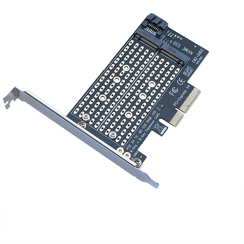 

PCIE To M2/M.2 Adapter Add on Cards SATA M.2 SSD PCIE Adapter NVME/M2 PCIE Adapter SSD M2 To SATA PCI-E Card M Key +B Key Cards