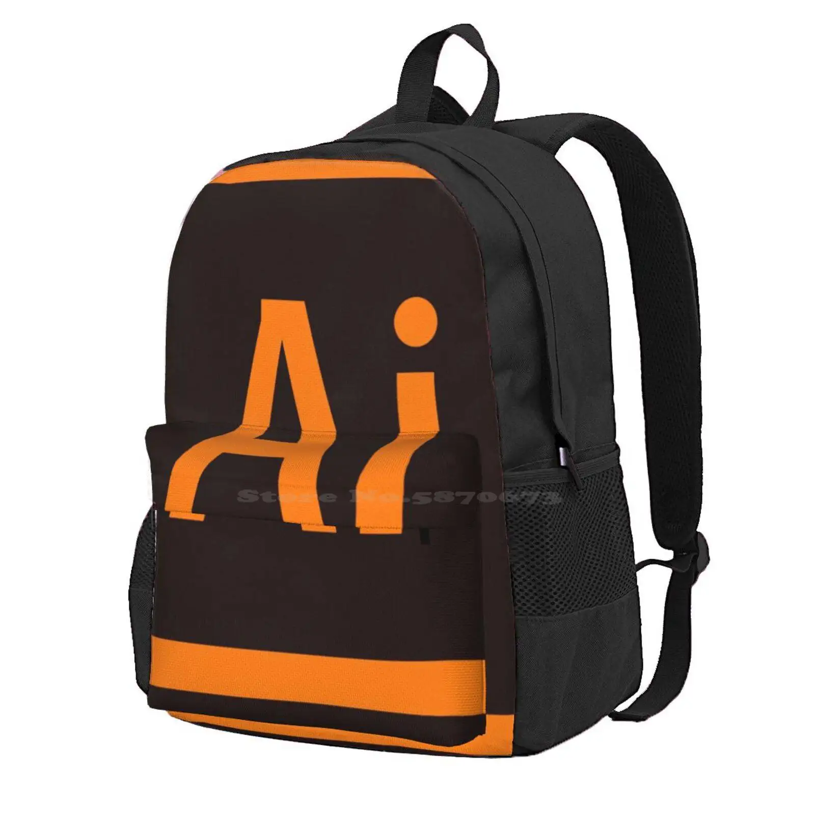 Illustrator Cushion Hot Sale Schoolbag Backpack Fashion Bags Illustrator Designers Programs Graphic Creativity