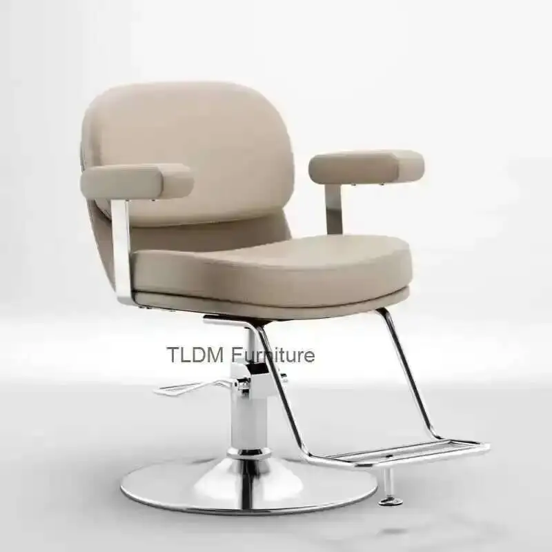 Salon Barbering Chair Barbers Professional Barber Wheels Promotion Hairdresser Chairs Living Room Barbars Barbershop Silla