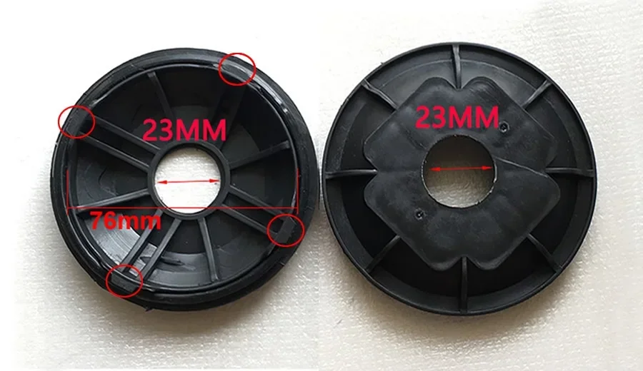 1pcs For Honda CRV CR-V 2007-2011 Front Headlamp Back Cover Plastic Waterproof Dust-proof Seal Cover Dust Cover