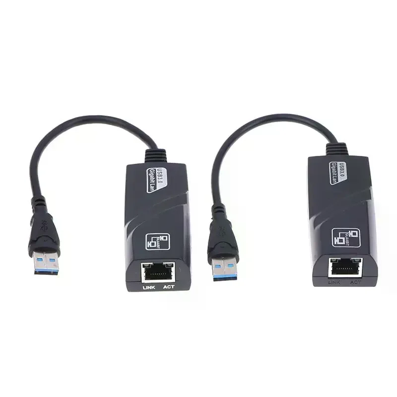 Network Adapter USB3.0 to RJ45, Ethernet LAN RTL8153, High Speed 100/1000Mbps for MacBook and Windows Laptop