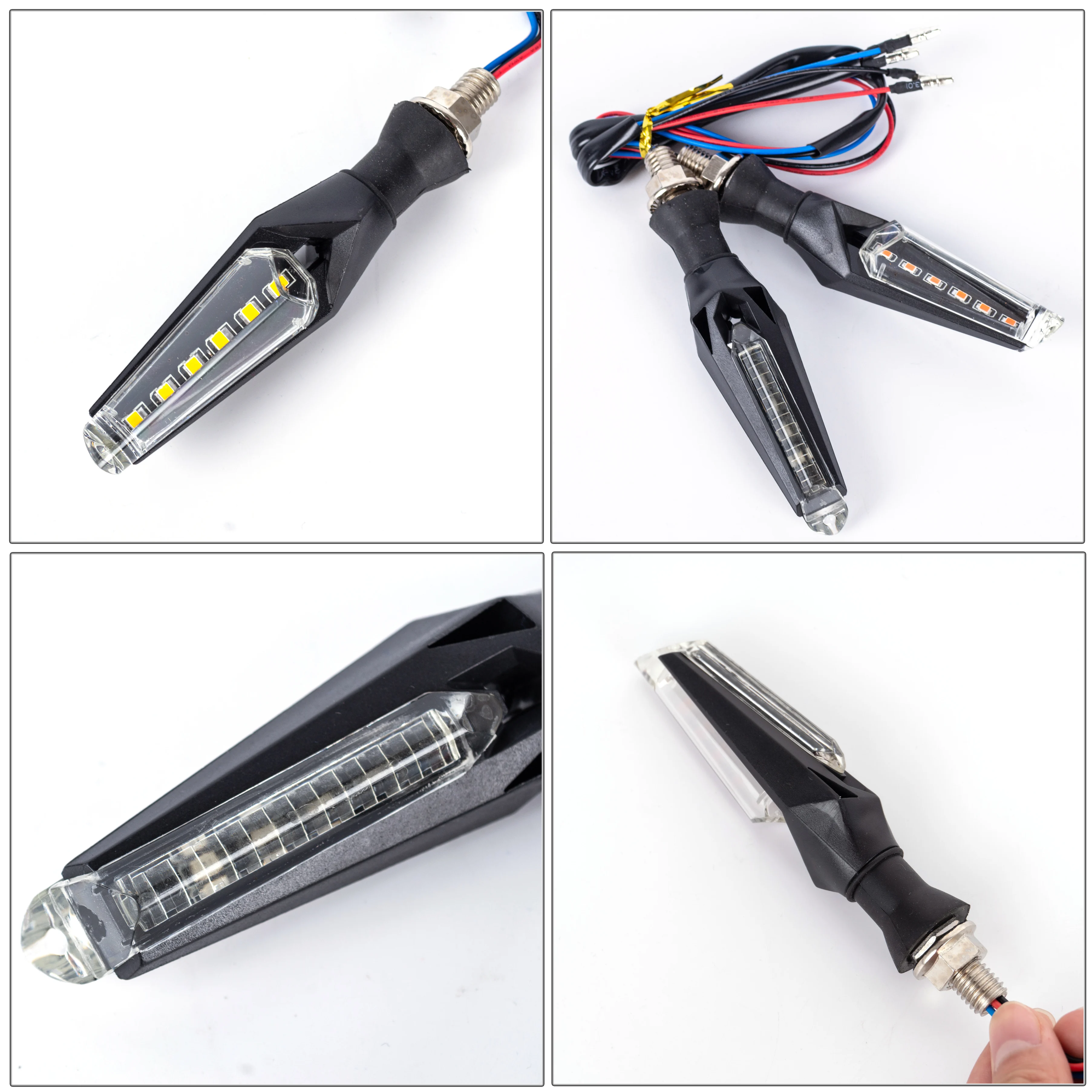 E-bike 32v 48v 52v 60v Electric turn signal blinker indicator led light bicycle moto motorbike motorcycle scooter accessories