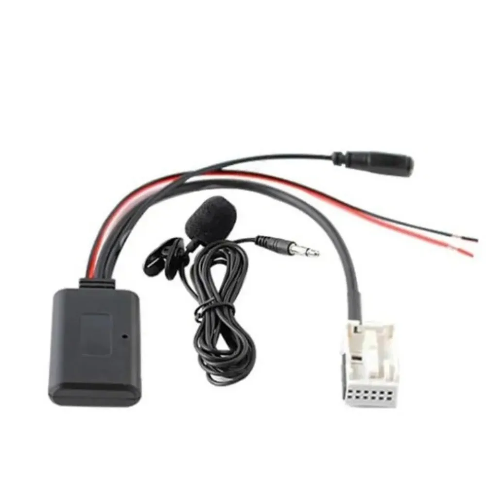 Bluetooth AUX Audio Adapter with Microphone For Mercedes-Benz Comand APS NTG CD20 CD30 CD50 Car Stereo