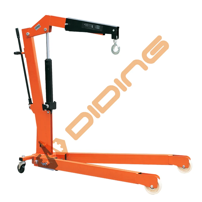 رافعة ورشة عمل الرفع الهيدروليكي لرفع محرك السيارة اليدوي القابل للطي