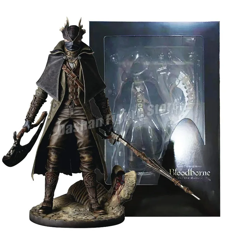 

Bloodborne The Old Hunters Action Figure Statue 31cm Collection Ornaments Game Hunter Eileen The Crow Henryk Figurine Model Toys