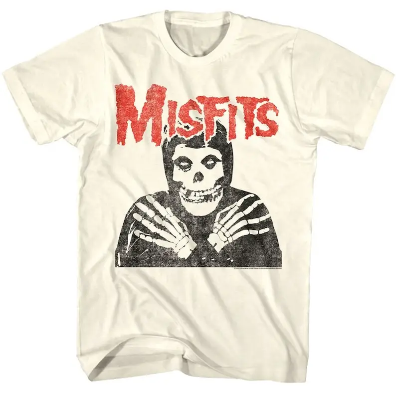 

MISFITS Crossed Arms Men's T-Shirt Music Band Merch Tees