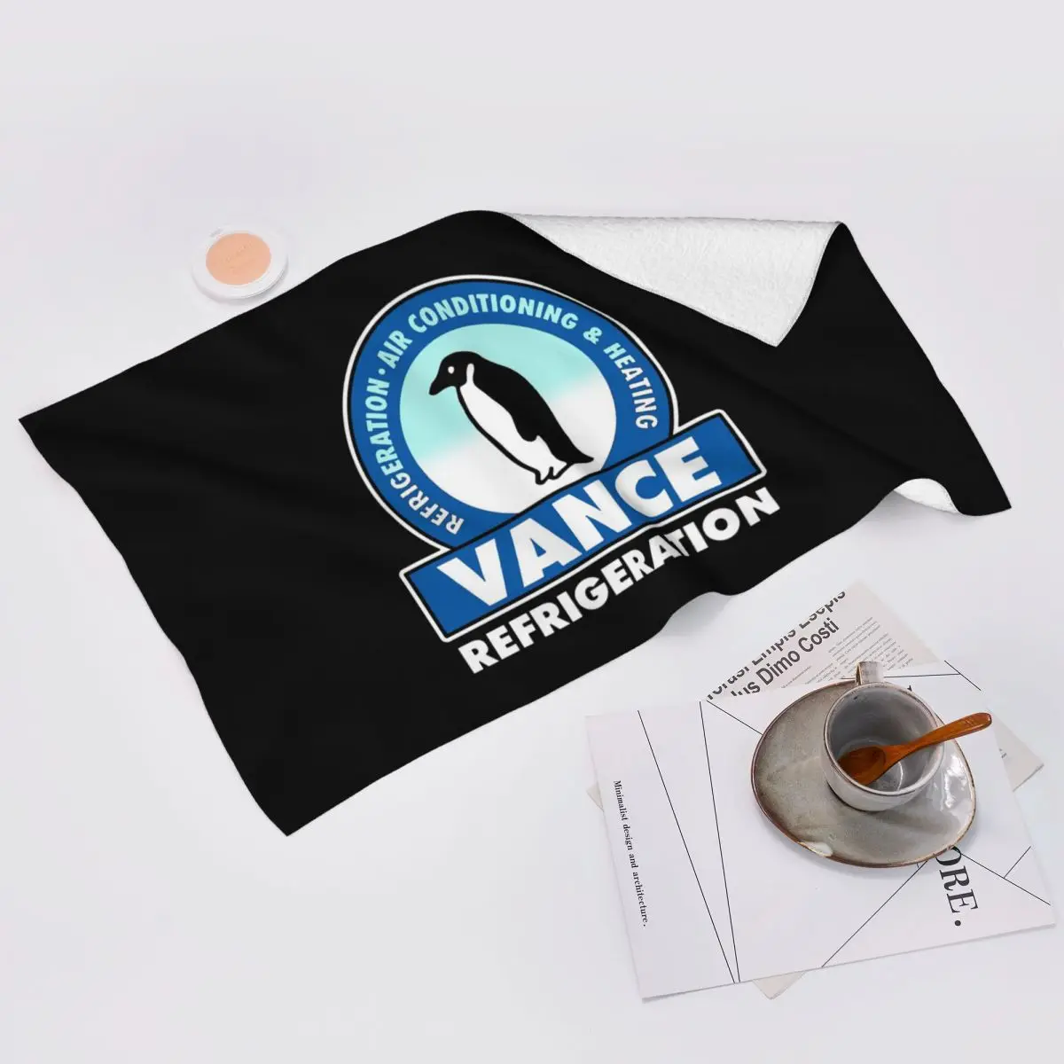 Custom Vance Refrigeration (5) Soft Face Towel Quick Dry Pool Bath Cotton Towels Absorbent