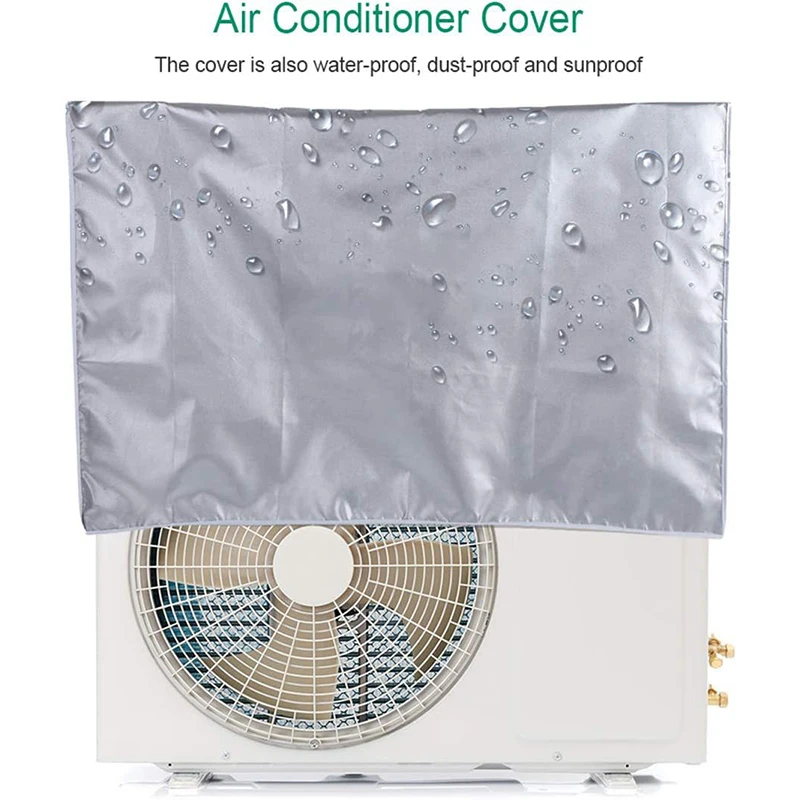 Air Conditioner Cover Sun Household Protection Anti-Dust Waterproof Air Conditioning Main Unit Protective Cover Protective Case