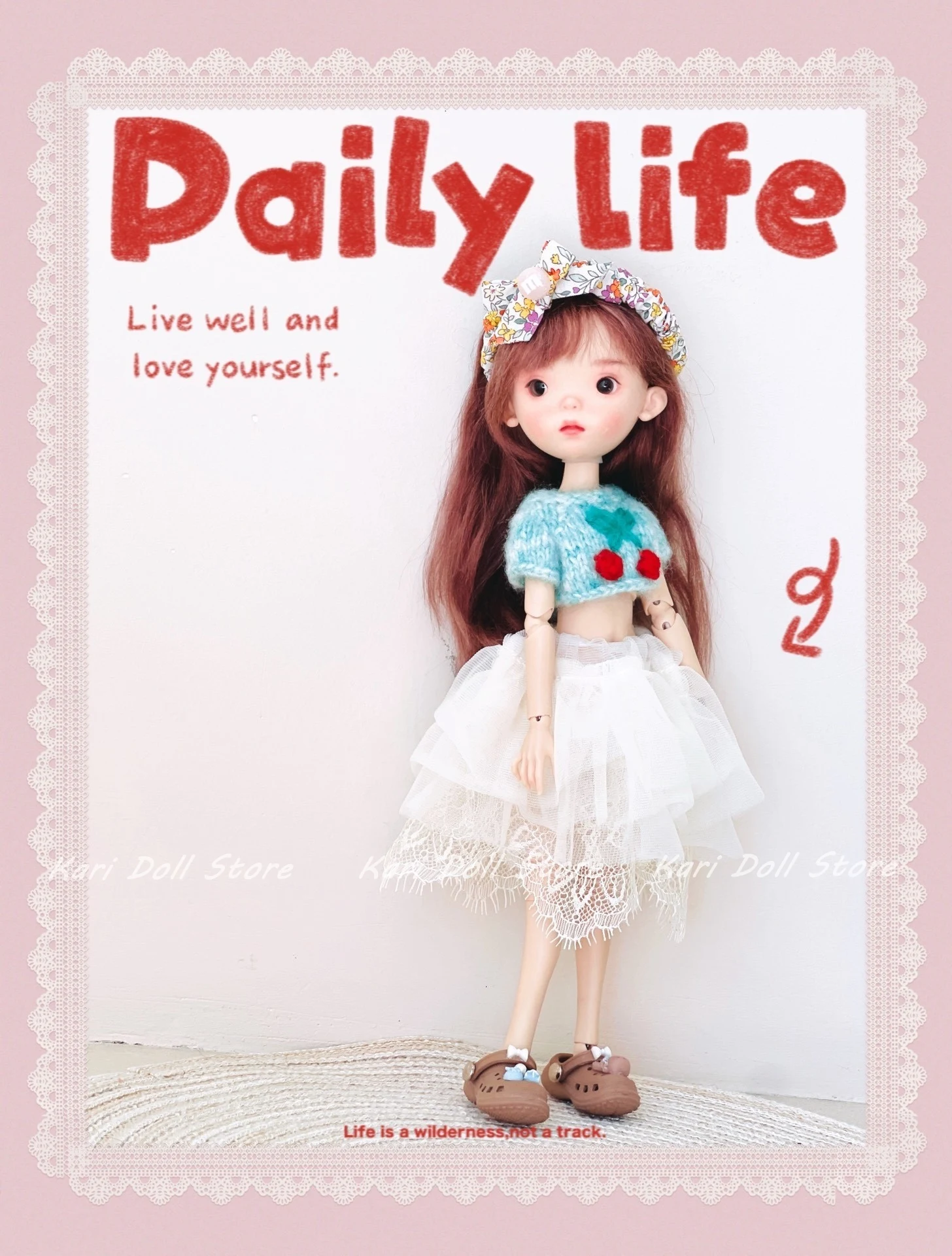 カーリー人形服とスカート 2025 遊び心とキュートな旅行セット ランダズ・ランドゥドゥ人形用