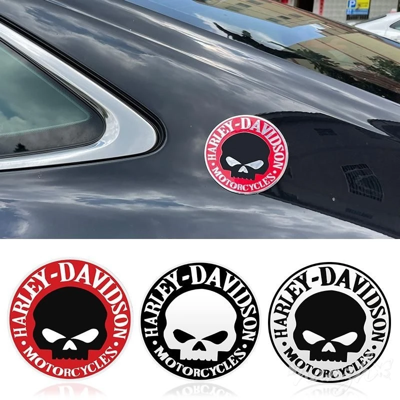 

Fuel Tank Label Ghost Rider Sticker Motorcycle Car Skull Head For Harley Davidson Electra Glide Ultra Classic 1250 S PA 1250S