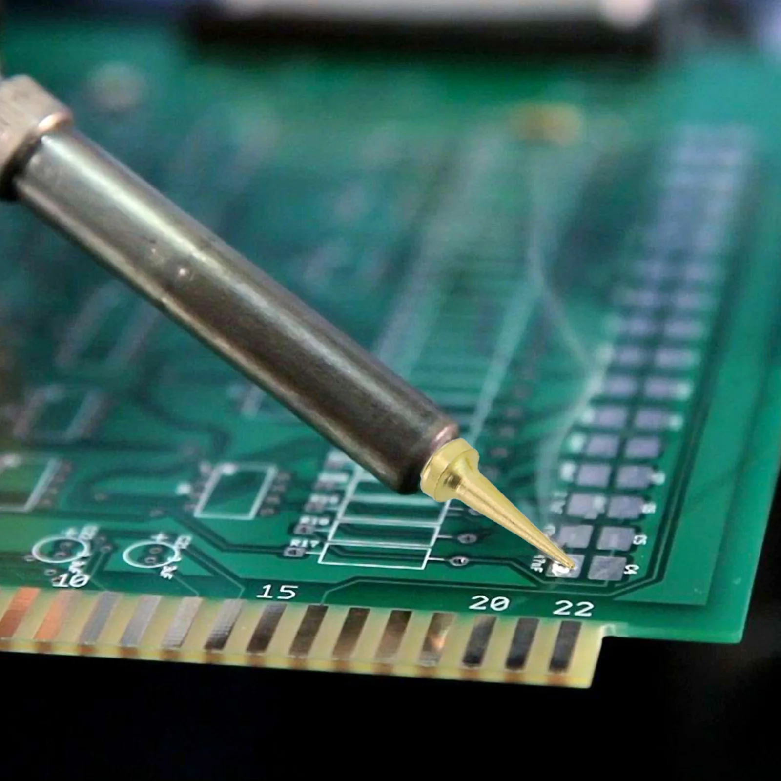 Smoothing Solutions Professional Grade 8pcs Iron Tips Kit Designed to Fit Most Soldering Models Easily and Efficiently