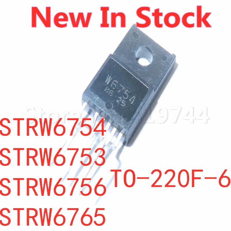 5PCS/LOT STRW6754 W6754 STRW6753 W6753 STR-W6756 W6756 STR-W6765 W6765N TO-220F-6 Power Module In Stock
