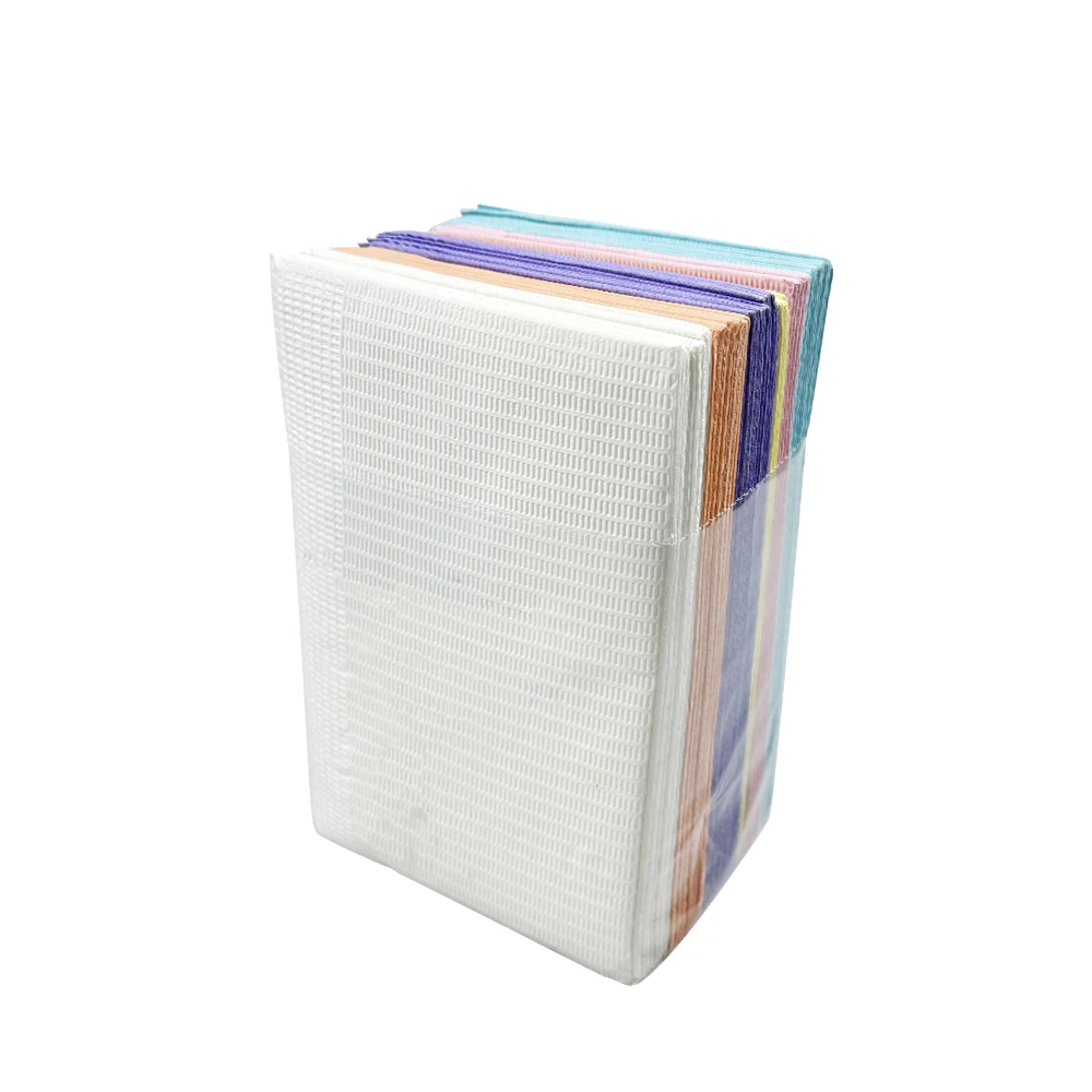 50 قطعة مناديل تنظيف الوشم للاستعمال مرة واحدة، وسادة طاولة مقاومة للماء مناسبة لملحقات وشم الأظافر وملحقات الوشم، ورق طبي