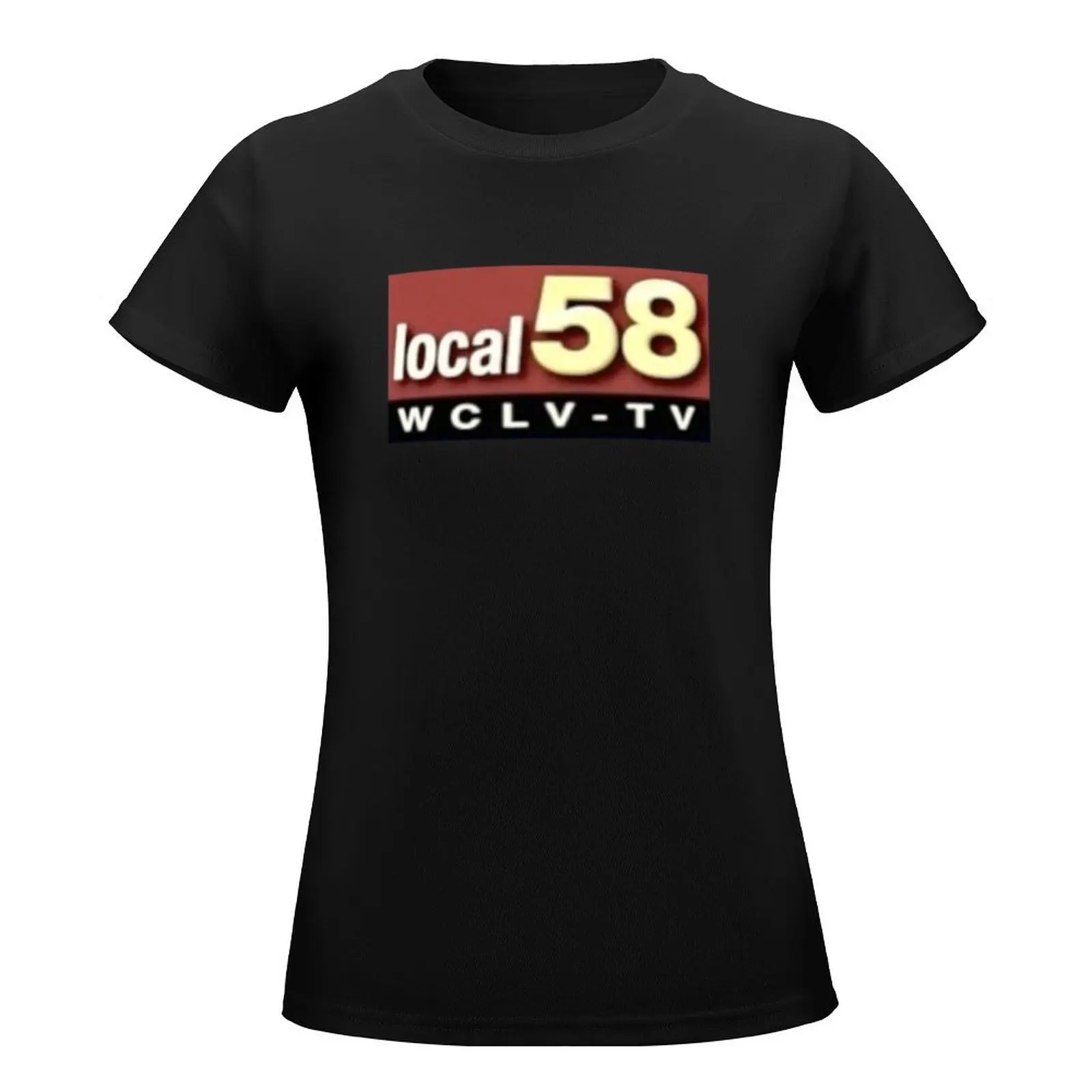 Local 58 Logo T-Shirt summer tops tops korean fashion shirts graphic tees T-shirt Women