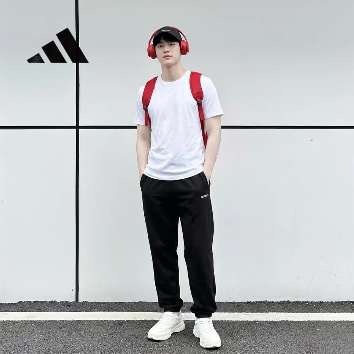 adidas Unisex Running Training Pants Comfort Sports Trousers For Outdoor Hiking Fitness Activities JX9405
