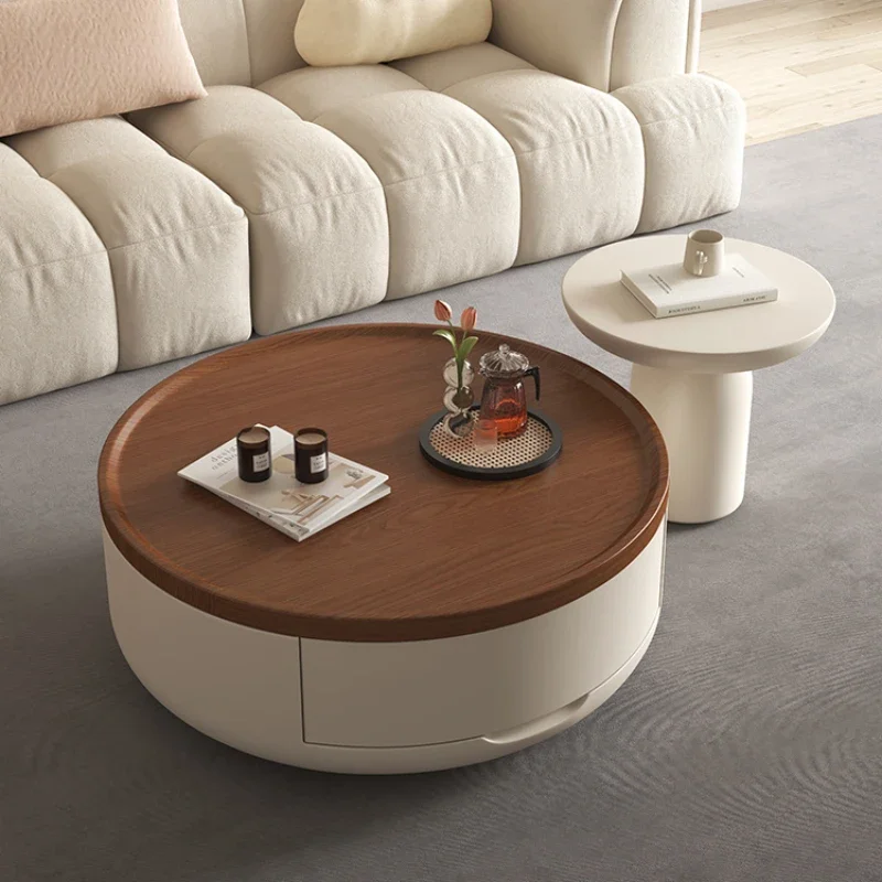 

Storage Living Room Coffee Table Organizer Off-white Nordic Mobile Coffe Table Mesa Lateral Apartamento Couchtisch Furniture