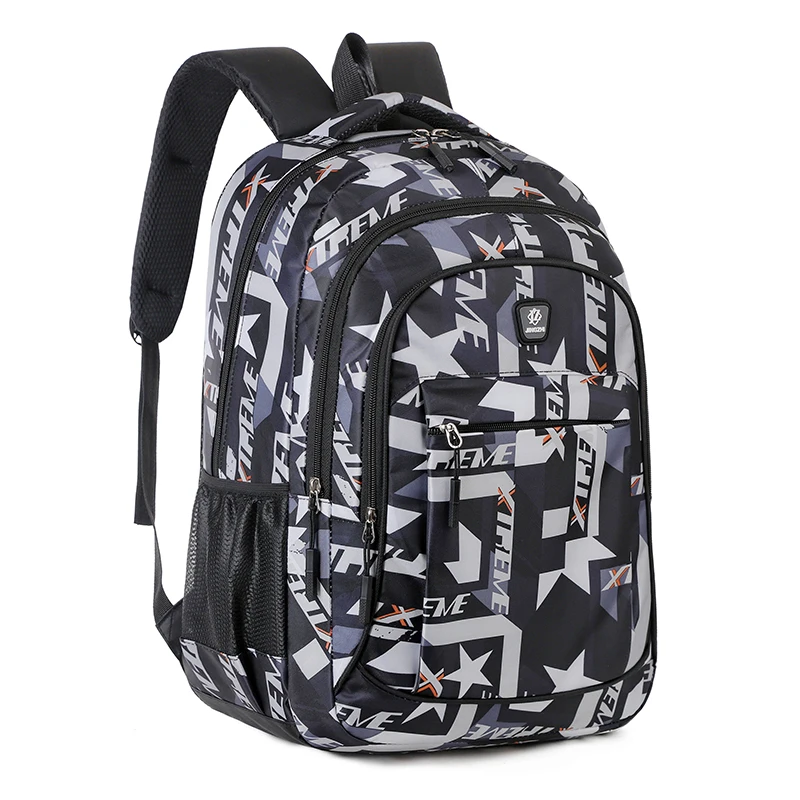 Men's Large Capacity Backpack Travel Bag Essential for Business Trips And School Ideal Laptop Computer Bag with Pockets