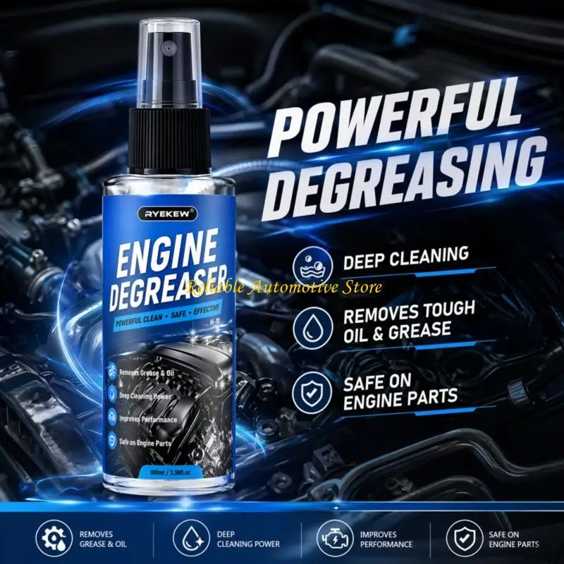 M68B Grease Remover 100 Pump Bottle Engine Degreaser for Under Hood Cleaning Work