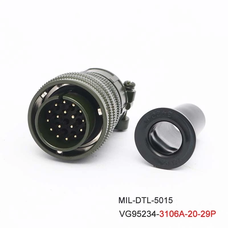 MIL-DTL-5015 Bayonet Connectors 20-29S 20-29P VG95234 MS 3106A 3108A 3102A 3101A Plug Socket