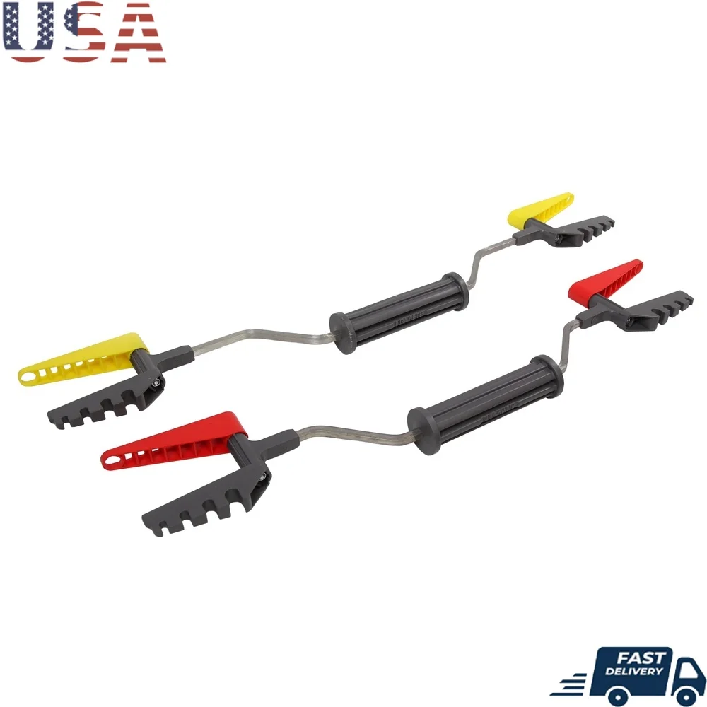 Combo 2 Pack Cord Organizer with 360 Degree Pivot Arms Multi-Catch Storage Device Home Garage Boat Job Site