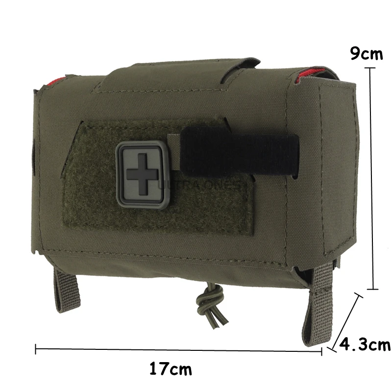 Tactical Compact Trauma Kit Quick Pull Split Hunting Hiking IFAK Medical First Aid Pouch Outdoor Camping Survival Equipment