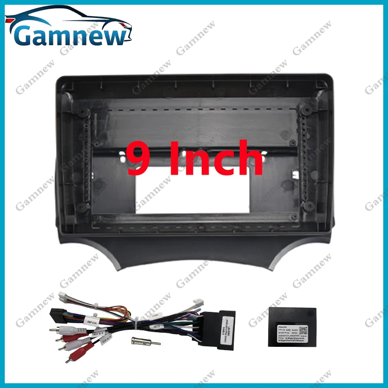 9 Inch 12.3 Inch Car Frame Fascia Canbus Box Adapter Android Radio Dash Panel Kit For Ford Ka 2008-2016