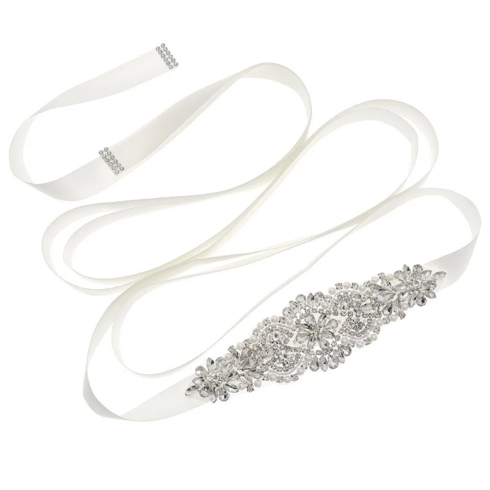 

Сладкая лента Свадебный пояс Серебряный длинный свадебный пояс Корейский стиль Платье Пояс Свадебные пояса Вечерняя вечеринка