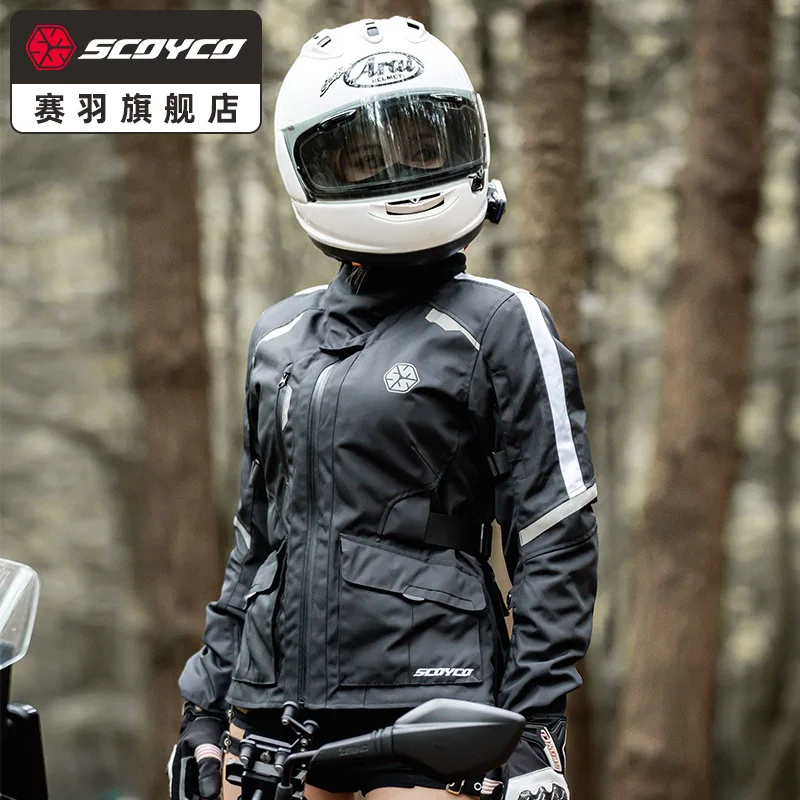 Saiyu Motorcycle Women Riding Suit Rocky 2 Winter Anti-drop Knight Motorcycle Travel Waterproof Warm Suit Motorcycle Equipment