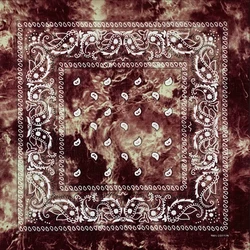 Cotton Tie Dye Cashew Flower Paisley Bandana Hip Hop Square Scarf Unisex Headband Outdoor Riding Street Dance Mask Hijab Gifts