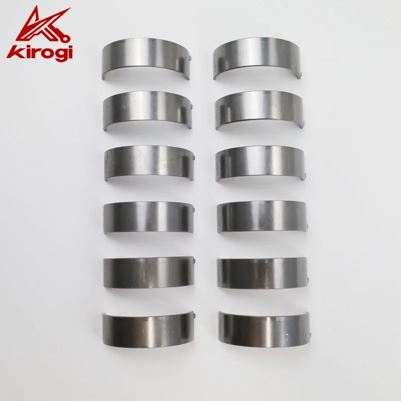 12pcs Bantalan Batang Penghubung Mesin N51 N52 N54 N55 Untuk BMW 128i 135i 328i 330i 3.0T F01 X1 X3 X4 X5 X6 Z4 11247576714, 11247576715