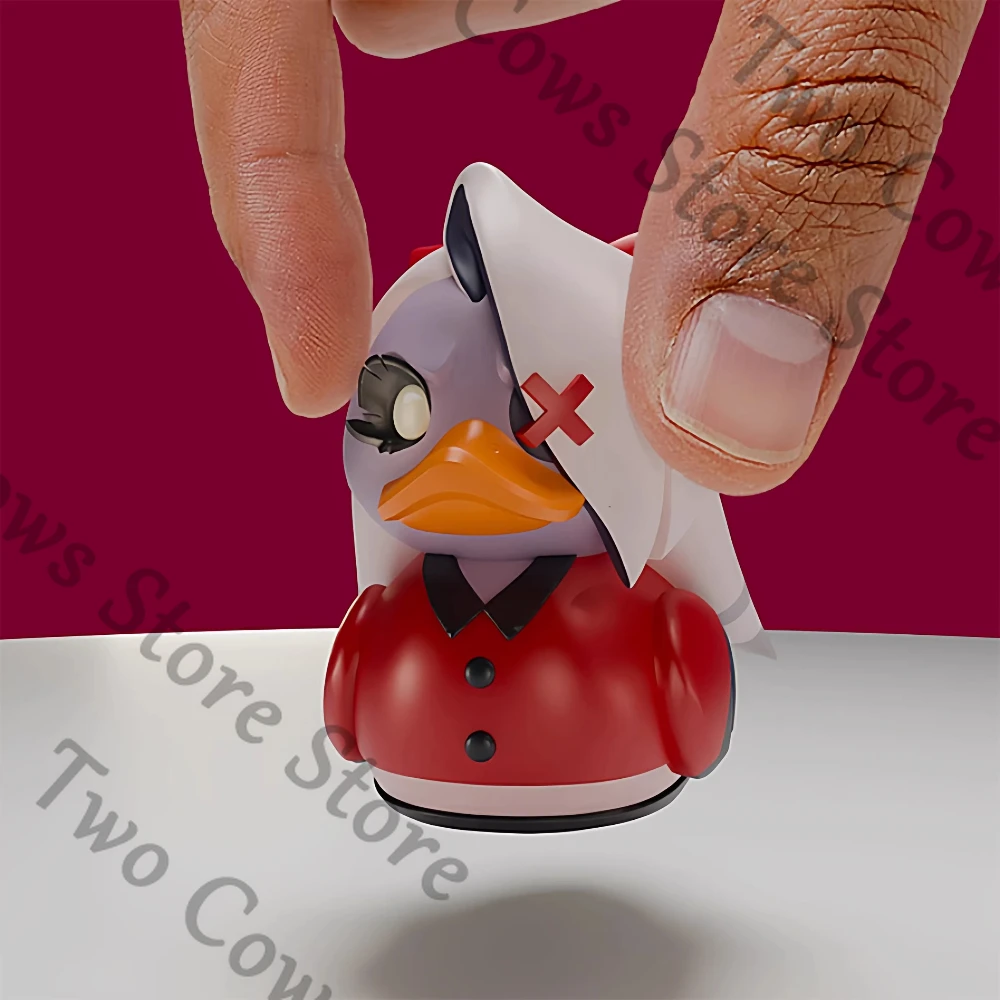 

Hazbin Hotel Vaggie Yellow Baby Duck Handmade Model Peripheral Collections Game Animation Present Souvenir Desktop Ornament