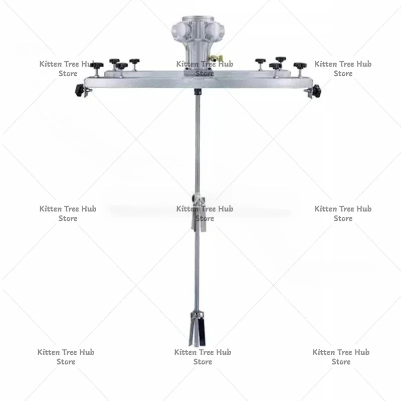 New Pneumatic 1 Ton Air Agitator IBC Tank Mixer Machine 1000L Commercial Barrel Drum Stirrer with Support Hanger