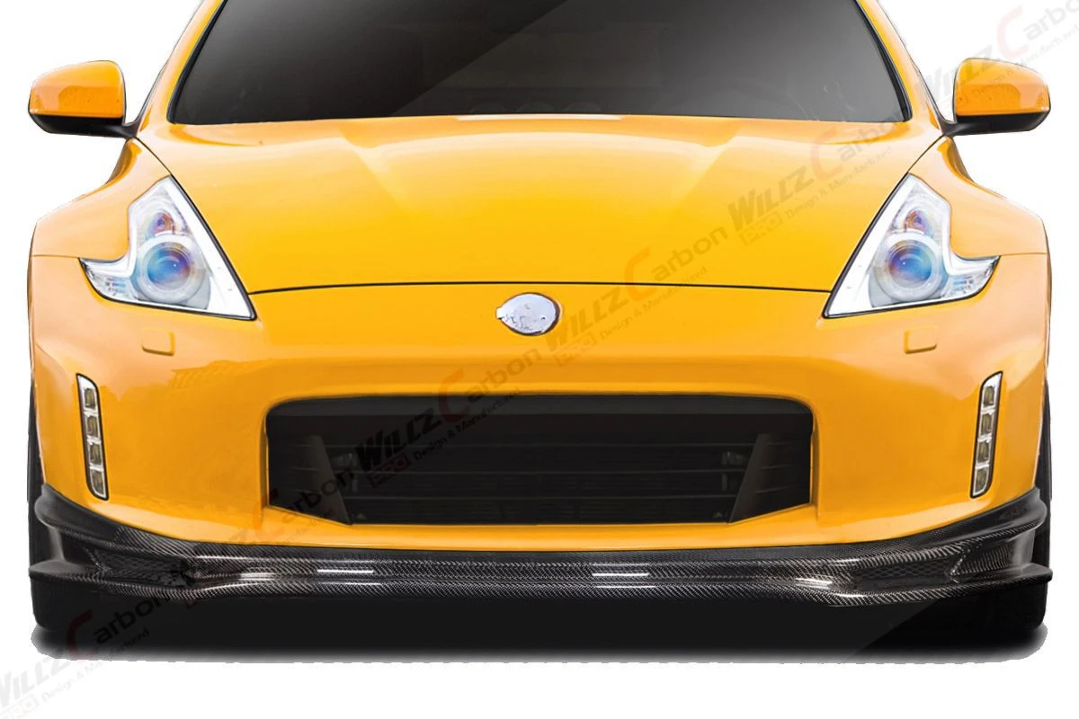 

Suitable for Nissan 370Z-Z34 modified carbon fiber small surround front lip from 2013 to 2020