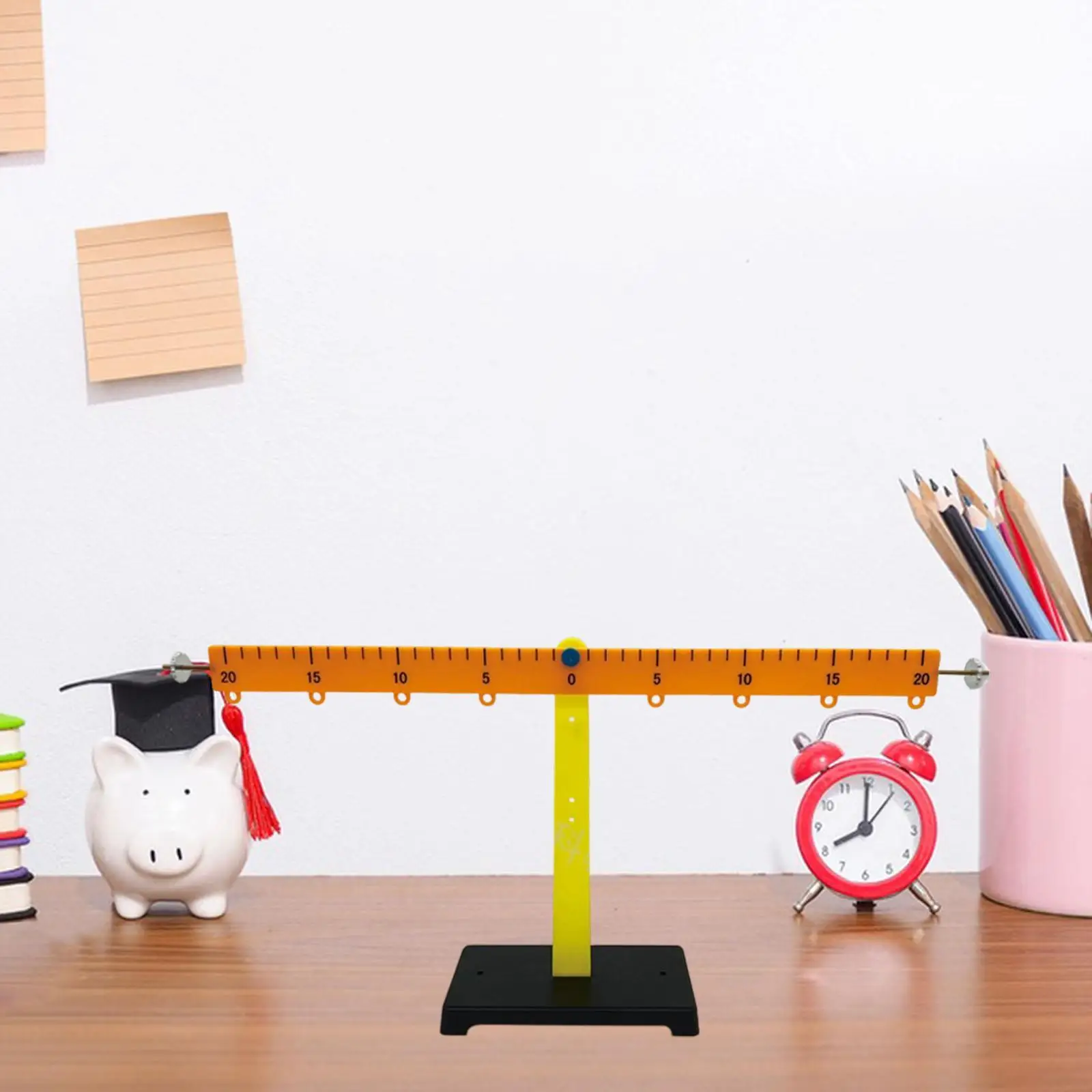 Hook Code Ruler Balance Scale Primary Scientific Physics Experiments Science for Portable Leverage Ruler Experiment
