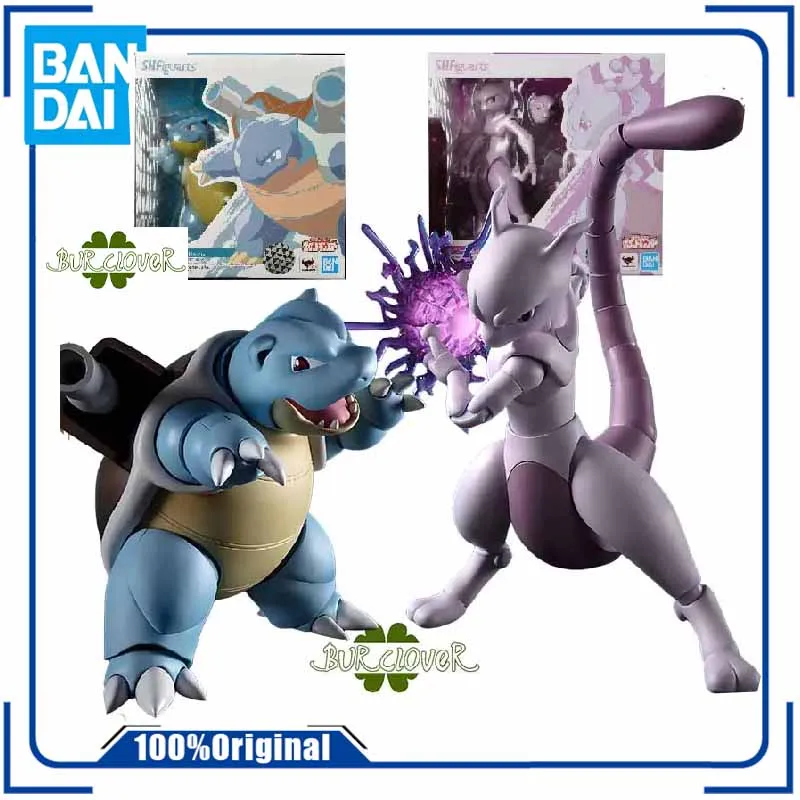 

Bandai оригинальная аниме-фигурка SHF Pokemon Arts Remix KAMEX MEWTWO, экшн-фигурка, игрушки для мальчиков/девочек/детей/Рождественский подарок