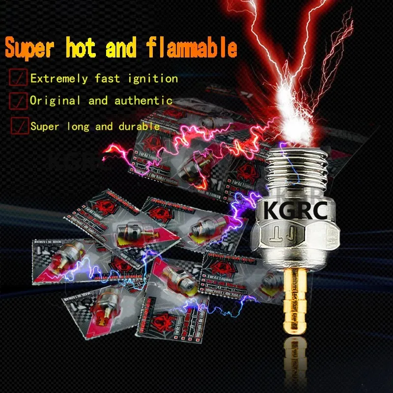 سدادة توهج شاملة لسيارة تحكم عن بعد ، محرك نيترو ، شاحنة ، معيار ، أصلي ، 2 RC T1 ، 2 حاوية ، 5