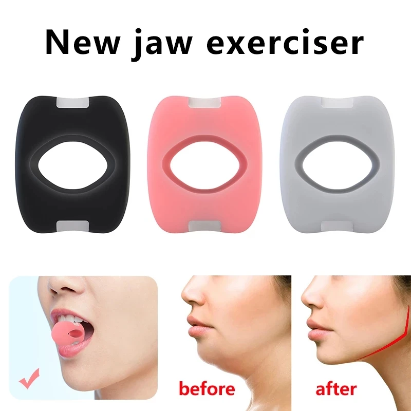 

Fitness Face Masseter Men Facial pop n go Mouth Jawline Jaw Muscle Exerciser Chew ball Chew bite breaker training