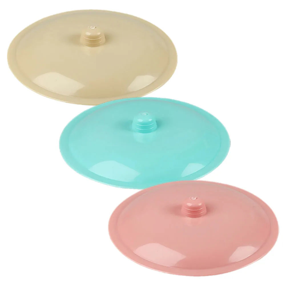 

3Pcs Bedpan Urinal Lid Replacement Plastic Durable Spittoon Cover Odor Control for Home Hospital Public Places