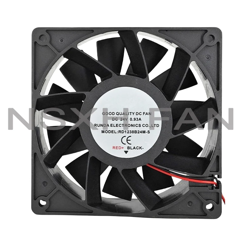 RD1238B24M-S 24V 0.93A 120x120x38mm 2-Wire Server Cooling Fan