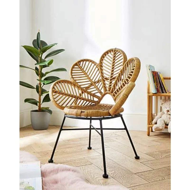 Handgefertigte Rattanstühle, gewebte Möbel, Hotel- und Heimstühle