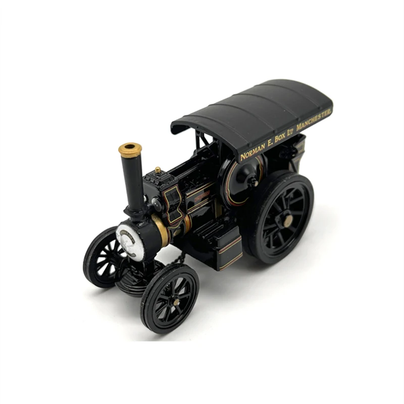 1:76 Scale Diecast Alloy B6 Steam Road Locomotive Car Model Classic Nostalgia Adult Toy Collection Souvenir Gifts Static Display