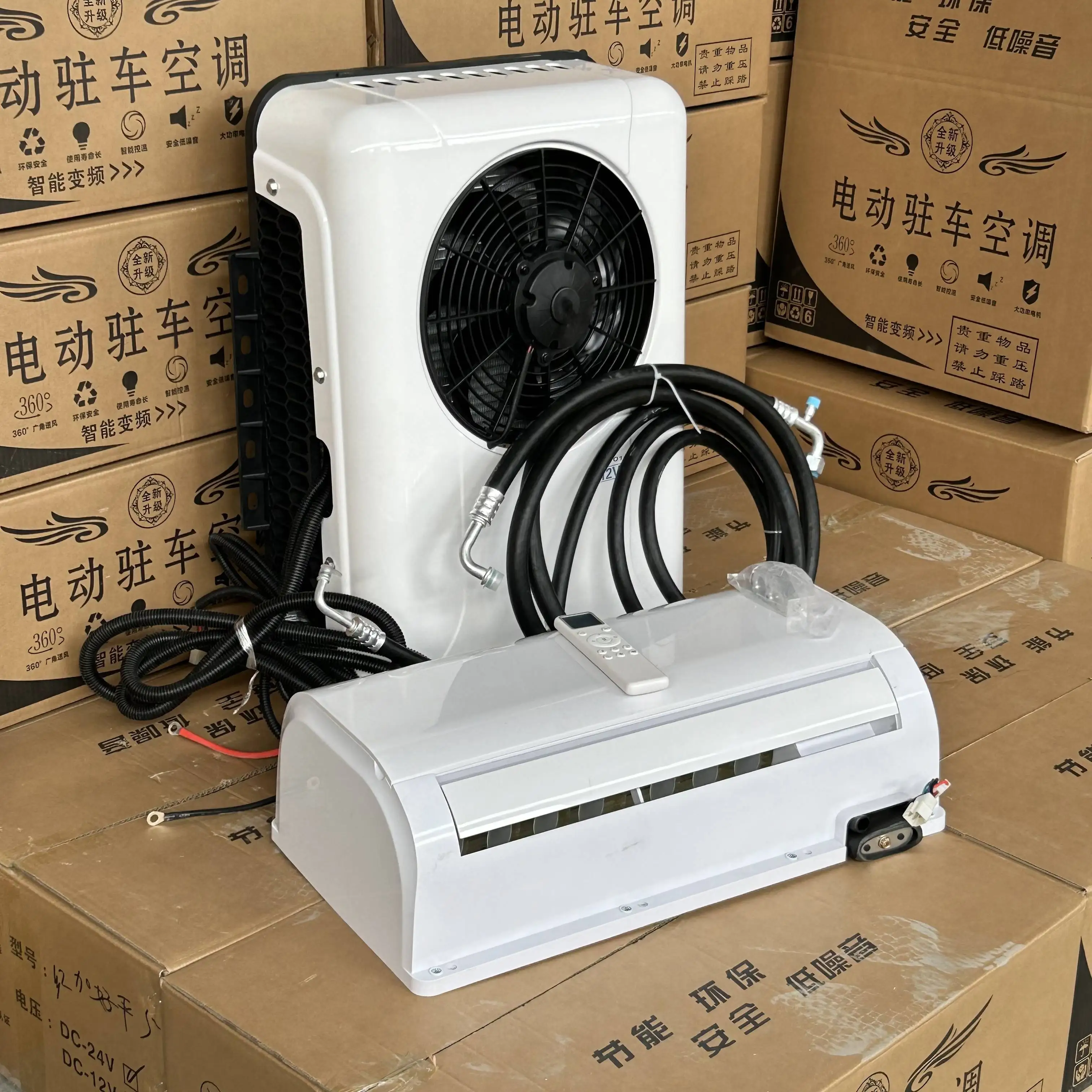 For Electric Vehicle Parking Air Conditioning System 12v/24v RV Parking Air Conditioning