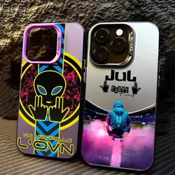 Rapper JuL C'est Pas Des Lol Phone Case For iPhone 17 16 15 14 13 12 11 Pro Max X XS MAX 8 7 Plus Candy Matte Shockproof Cover