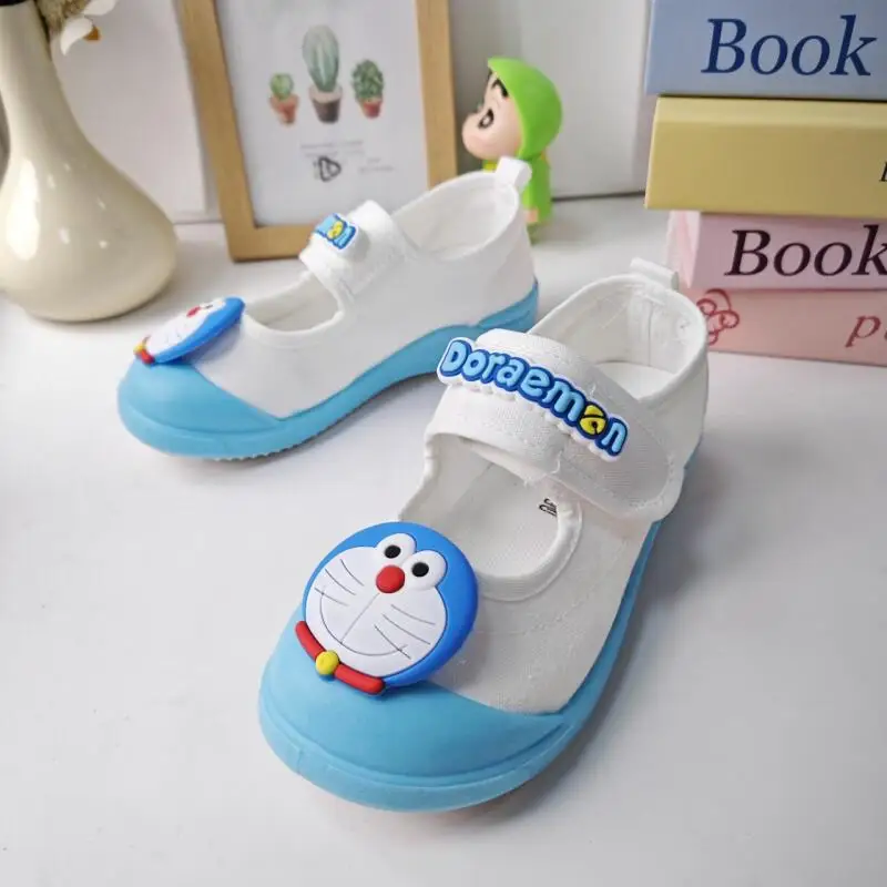 Leuke Baotou-casual schoenen voor kinderen Cartoon boardschoenen voor meisjes Strandschoenen met zachte zolen Comfortabele canvasschoenen Lichtgewicht ﻿