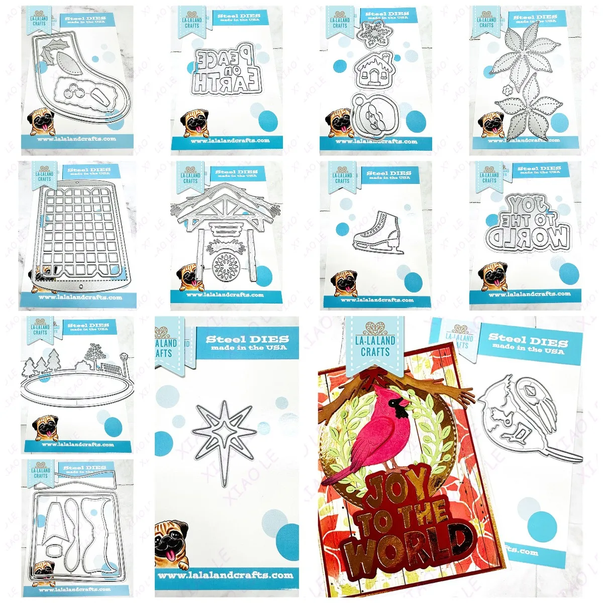 

New Peace on Earth Christmas Cookies Metal Cutting Dies for DIY Scrapbooking Crafts Dies Cut Stencils Maker Photo Album Template