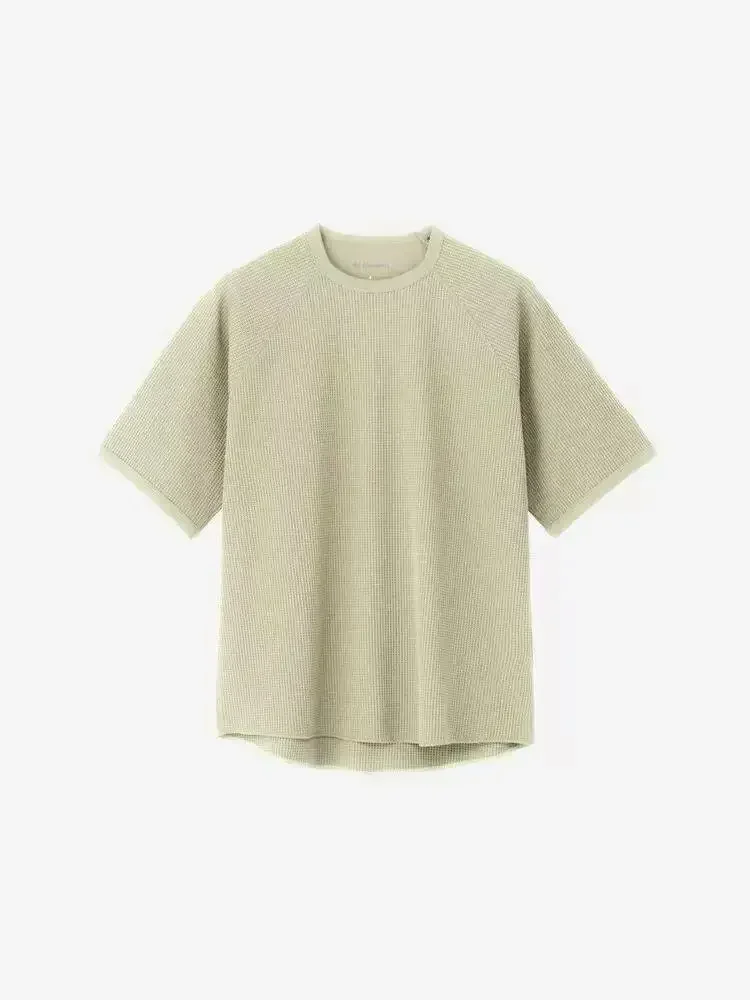 Waffle Light Mountain Outdoor Function Lightweight Quick Drying Waffle Crew Neck Short Sleeve T-Shirt 26SS
