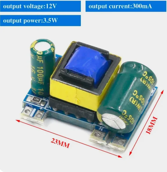 AC-DC 5V 700MA 12V 450MA 9V 500MA 3,5 W Präzisions-Buck-Wandler AC 220V bis 5V DC Step-Down-Transformator-Strom versorgungs modul