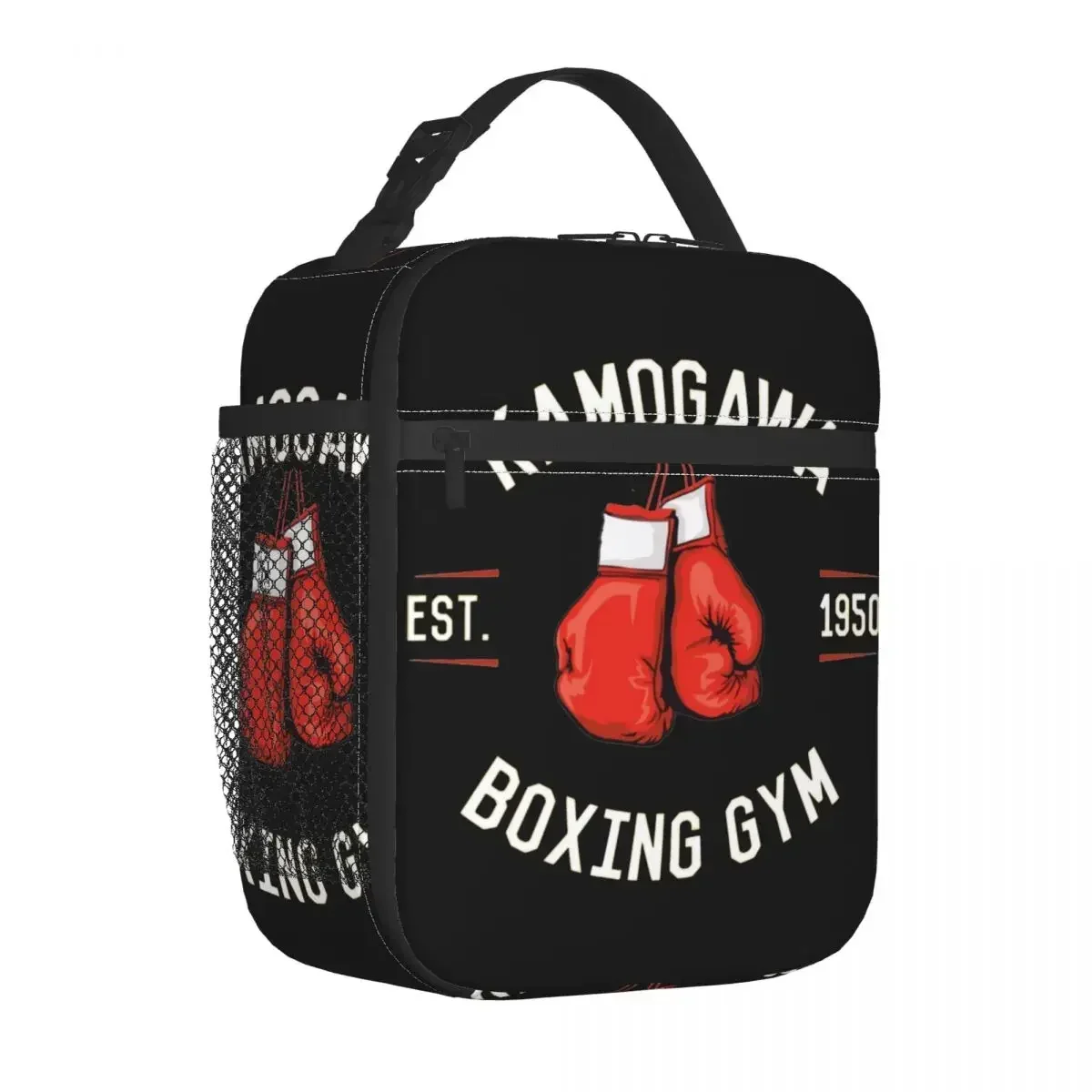 Insulated Lunch Boxes Kamogawa Boxing Gym Merch Hajime No Ippo KBG Design Lunch Food Box Causal Thermal Cooler Bento Box