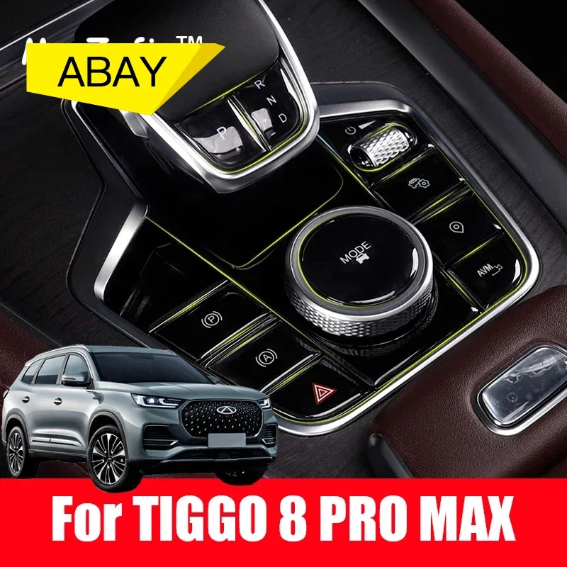 

Fit CHERY TIGGO 8 Pro Max 2023 2024 2025 Transparent Car Interior Sticker Protective Film decoration Protection Accessories